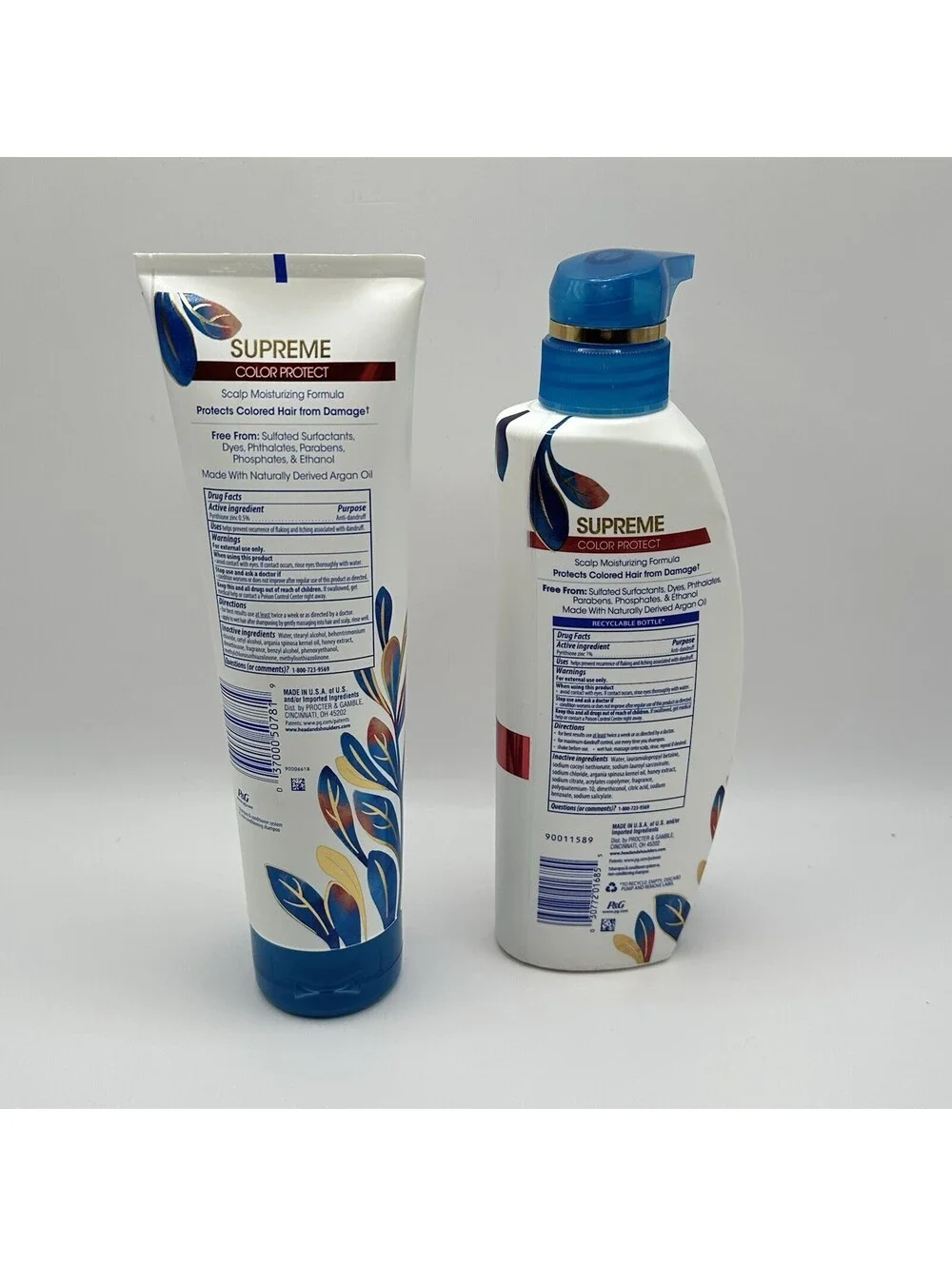 Head & Shoulders Supreme Color Protect Shampoo And Conditioner 11.8oz